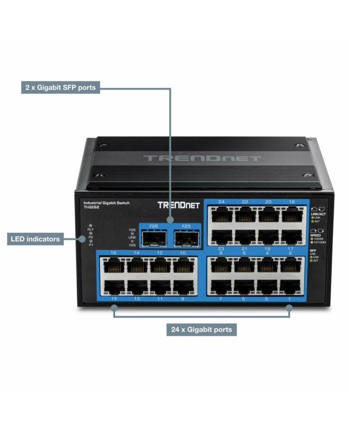 Switch Trendnet TI-G262 Switch Trendnet TI-G262