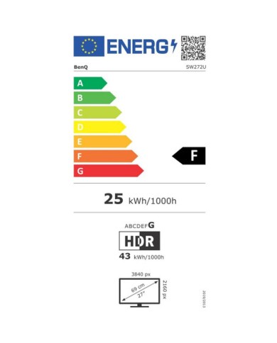 Monitor Gaming BenQ SW272U 4K Ultra HD 27" 60 Hz Monitor Gaming BenQ SW272U 4K Ultra HD 27" 60 Hz