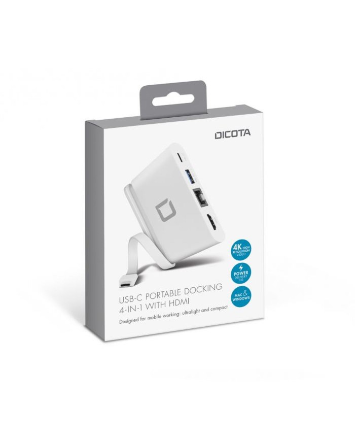 Hub USB Dicota D31730 Bianco Hub USB Dicota D31730 Bianco