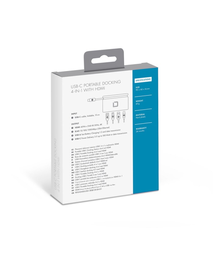 Hub USB Dicota D31730 Bianco Hub USB Dicota D31730 Bianco