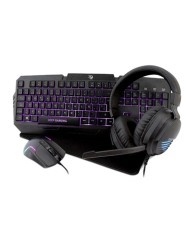 Tastiera e Mouse Trust TKM-360 Nero Qwerty in Spagnolo