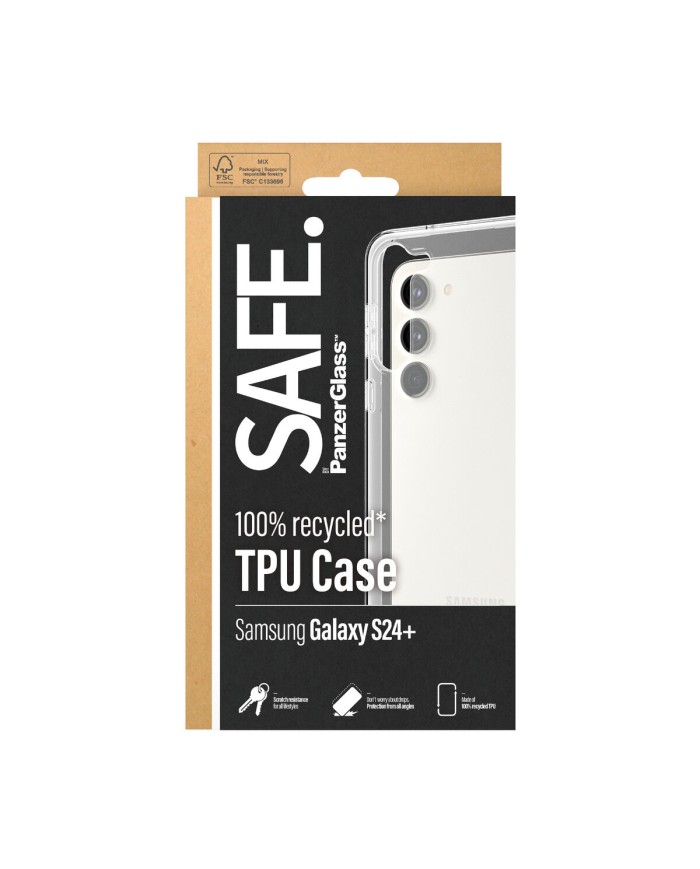 Protettore Schermo per Cellulare Panzer Glass SAFE95673 Samsung Galaxy S24 Plus Protettore Schermo per Cellulare Panzer Glass SAFE95673 Samsung Galaxy S24 Plus