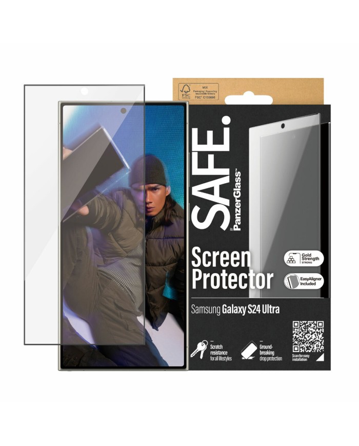 Protettore Schermo per Cellulare Panzer Glass SAFE95668 Samsung Galaxy S24 Ultra