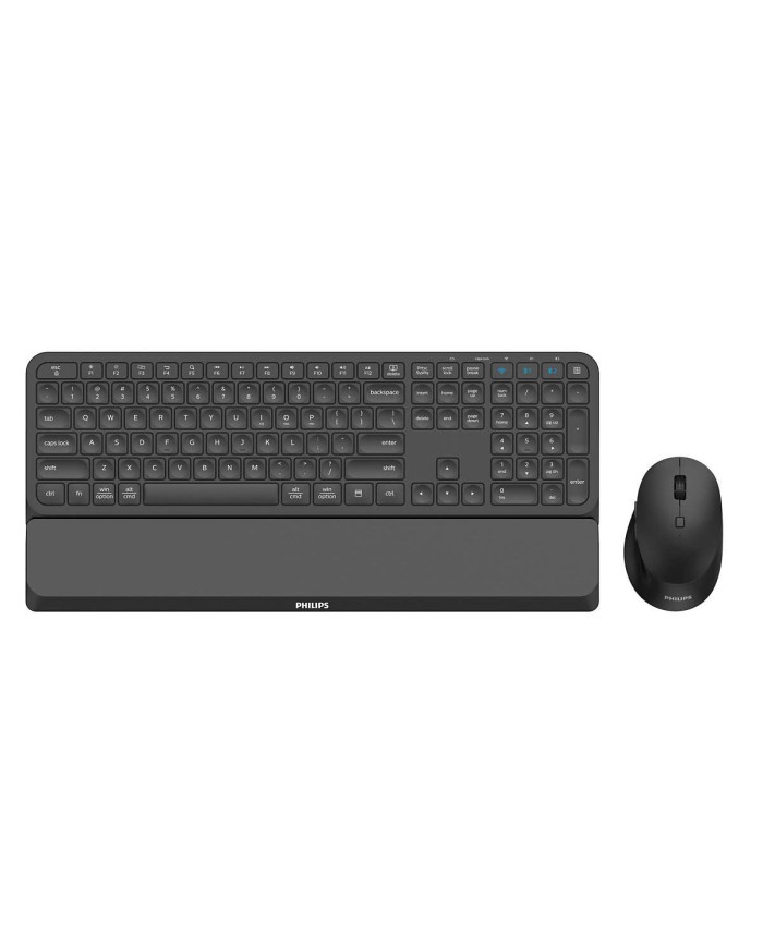 Tastiera e Mouse Philips SPT6607B/16 Nero Tastiera e Mouse Philips SPT6607B/16 Nero