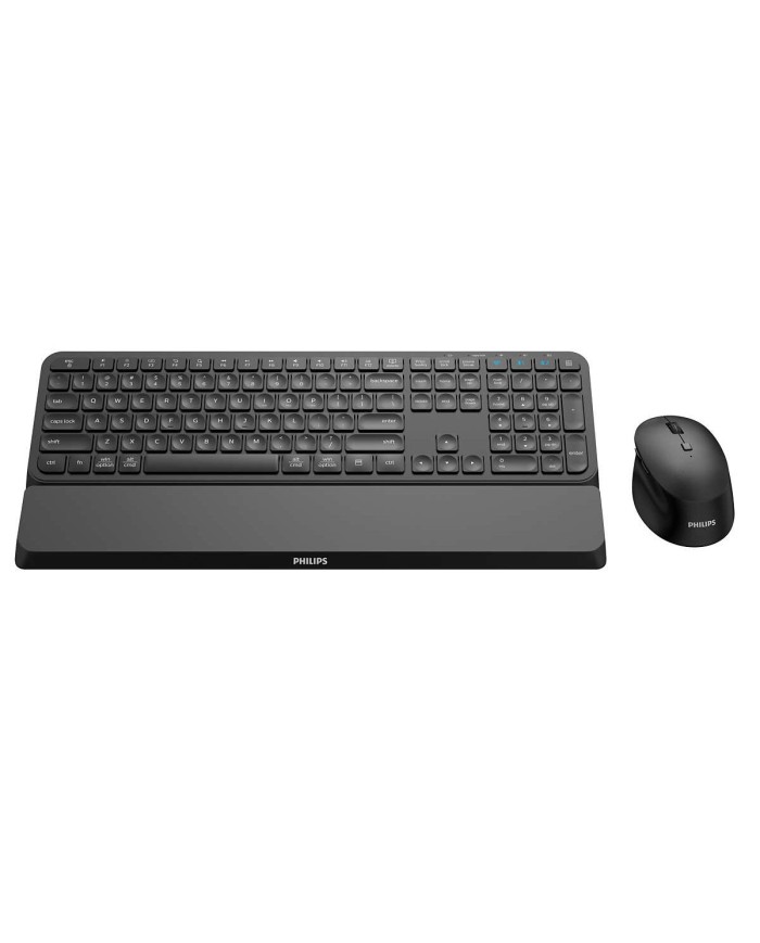 Tastiera e Mouse Philips SPT6607B/16 Nero Tastiera e Mouse Philips SPT6607B/16 Nero