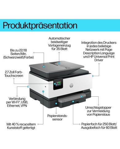 Stampante Multifunzione HP Officejet Pro 9120b Stampante Multifunzione HP Officejet Pro 9120b