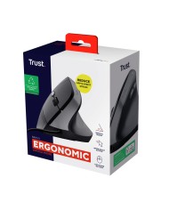 Mouse Ergonomico Ottico Trust 25144 Nero 2400 dpi Mouse Ergonomico Ottico Trust 25144 Nero 2400 dpi