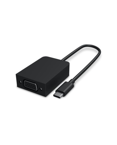 Adattatore USB-C con VGA Microsoft HFR-00007 Nero Adattatore USB-C con VGA Microsoft HFR-00007 Nero