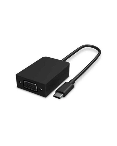 Adattatore USB-C con VGA Microsoft HFR-00007 Nero Adattatore USB-C con VGA Microsoft HFR-00007 Nero