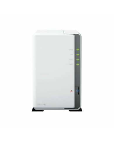 Memorizzazione in Rete NAS Synology DS223J Bianco Memorizzazione in Rete NAS Synology DS223J Bianco