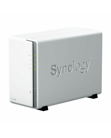 Memorizzazione in Rete NAS Synology DS223J Bianco Memorizzazione in Rete NAS Synology DS223J Bianco