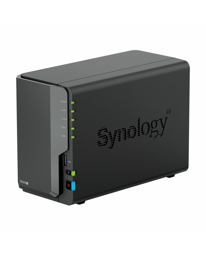 Memorizzazione in Rete NAS Synology DS224+ Nero Intel Celeron Intel Celeron J4125 Memorizzazione in Rete NAS Synology DS224+ Nero Intel Celeron Intel Celeron J4125