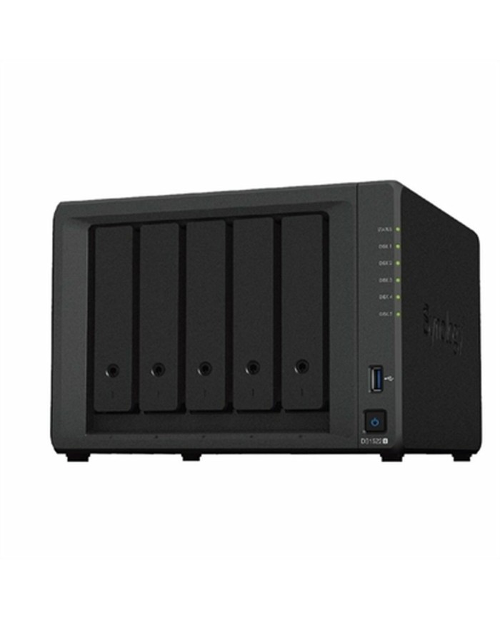 Memorizzazione in Rete NAS Synology DS1522+ Nero AMD Ryzen R1600