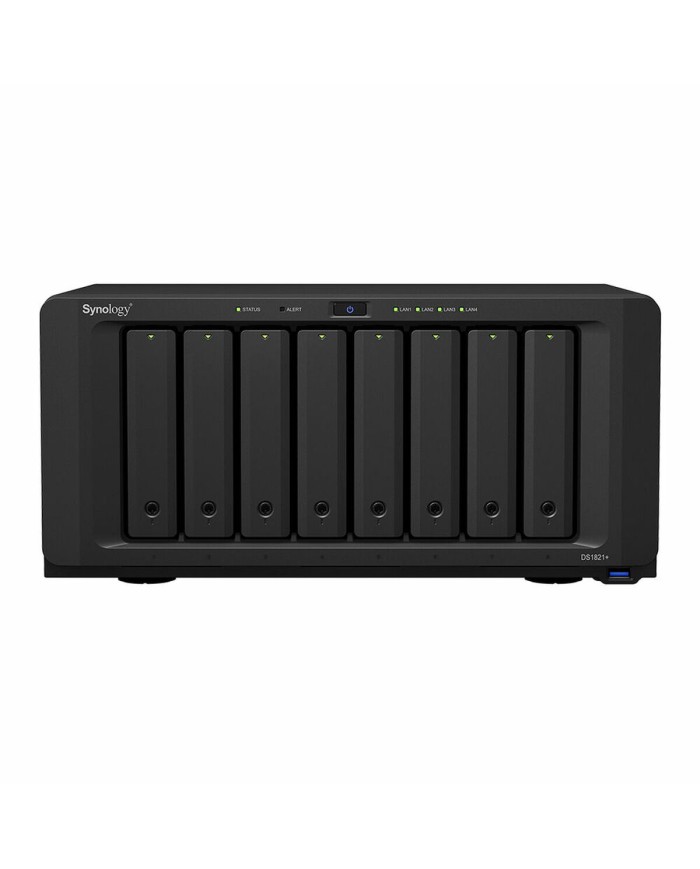 Memorizzazione in Rete NAS Synology DS1821+ Nero AMD Ryzen V1500B