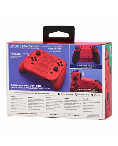Controller Gaming Powera NSAC0058-02 Rosso Nintendo Switch