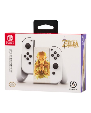 Controller Gaming Powera NSAC0059-01 Nintendo Switch Bianco/Dorato