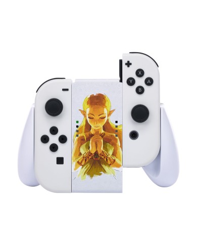 Controller Gaming Powera NSAC0059-01 Nintendo Switch Bianco/Dorato