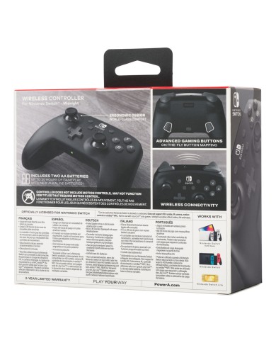 Controller Gaming Powera NSGP0009-01 Nero Nintendo Switch