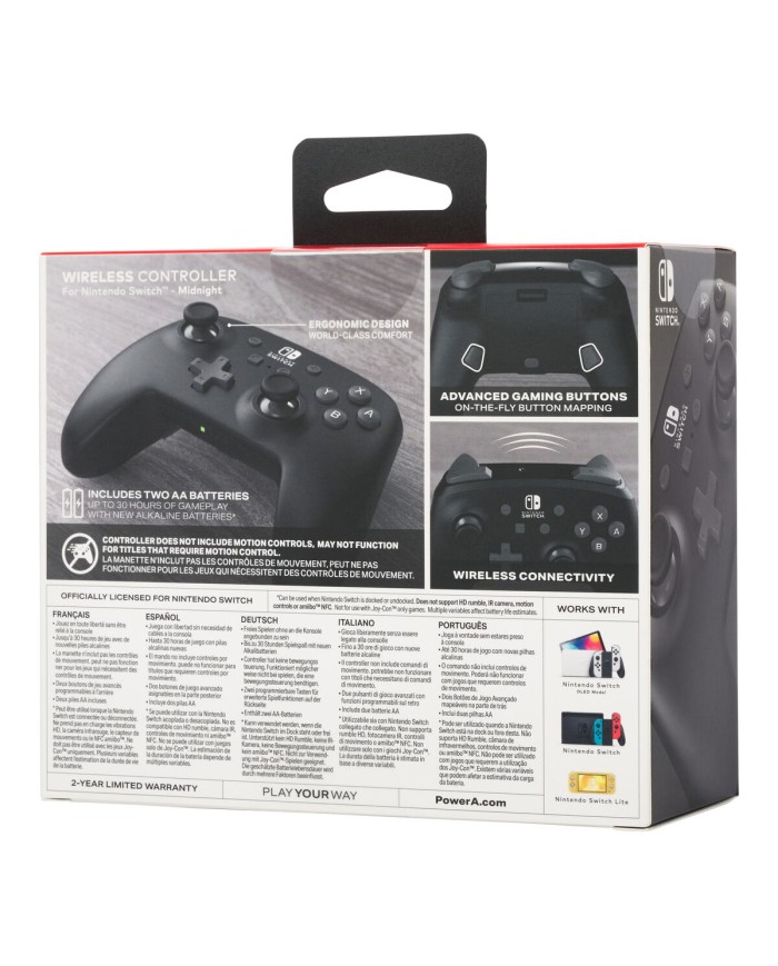 Controller Gaming Powera NSGP0009-01 Nero Nintendo Switch Controller Gaming Powera NSGP0009-01 Nero Nintendo Switch