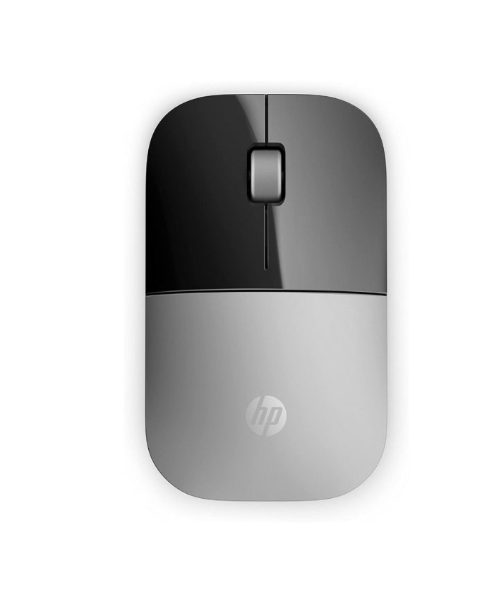 Mouse senza Fili HP X7Q44AA ABB Argentato 1200 DPI Nero Grigio