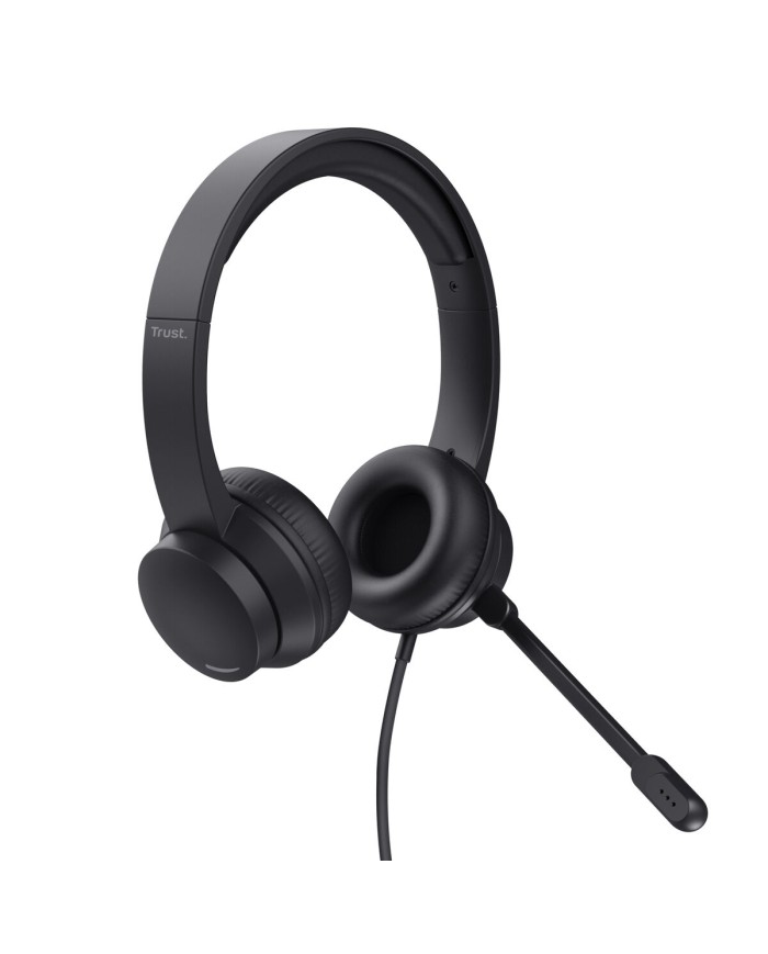 Auricolari con Microfono Trust 25088 Nero