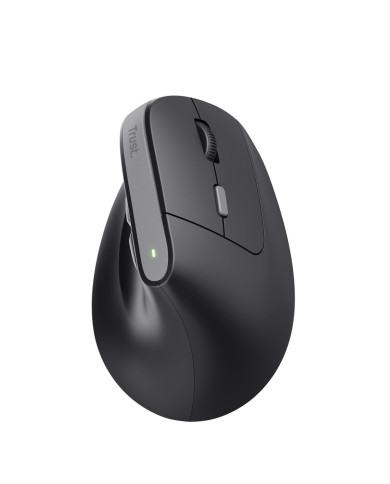 Mouse Ergonomico Ottico Trust Bayo II Nero 2400 dpi
