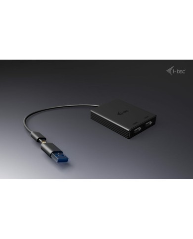 Cavo USB i-Tec CADUAL4KHDMI Nero Cavo USB i-Tec CADUAL4KHDMI Nero