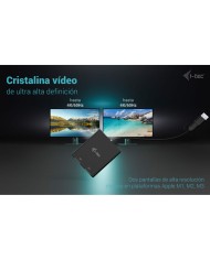 Cavo USB i-Tec CADUAL4KDP Nero