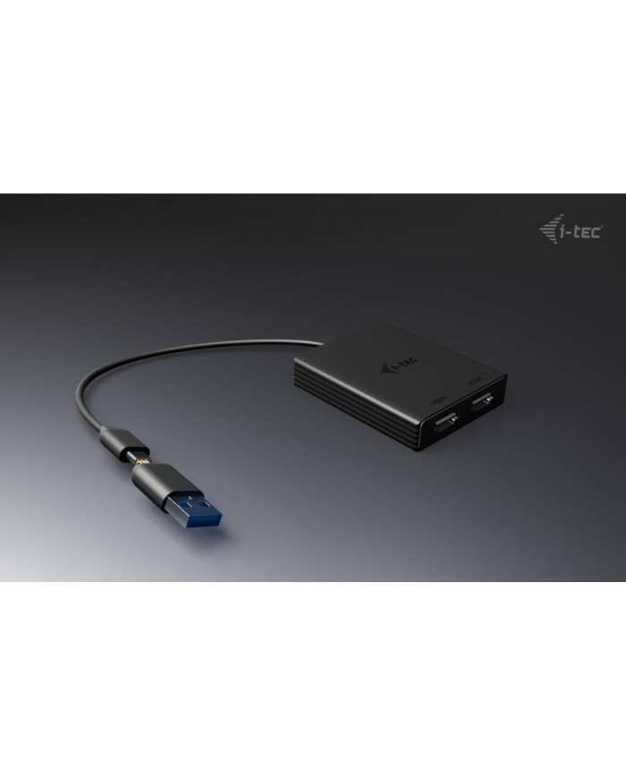 Cavo USB i-Tec CADUAL4KDP Nero