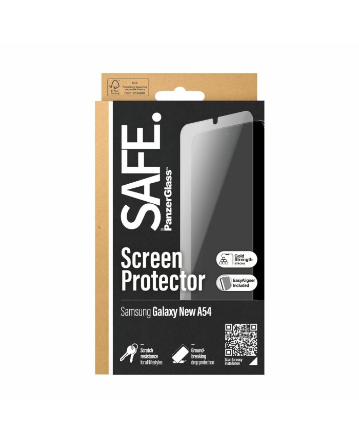 Protettore Schermo per Cellulare Panzer Glass SAFE95687 Samsung Galaxy A55 Protettore Schermo per Cellulare Panzer Glass SAFE95687 Samsung Galaxy A55