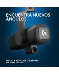 Microfono Logitech 988-000565 Nero