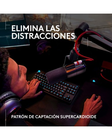 Microfono Logitech 988-000565 Nero Microfono Logitech 988-000565 Nero