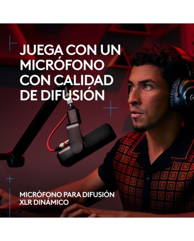 Microfono Logitech 988-000565 Nero Microfono Logitech 988-000565 Nero