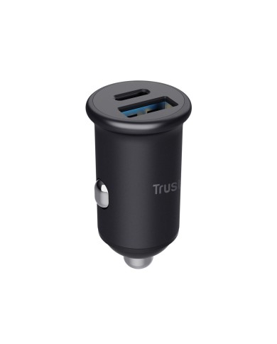 Caricabatterie per Auto Trust 25197 Nero (1 Unità) Caricabatterie per Auto Trust 25197 Nero (1 Unità)