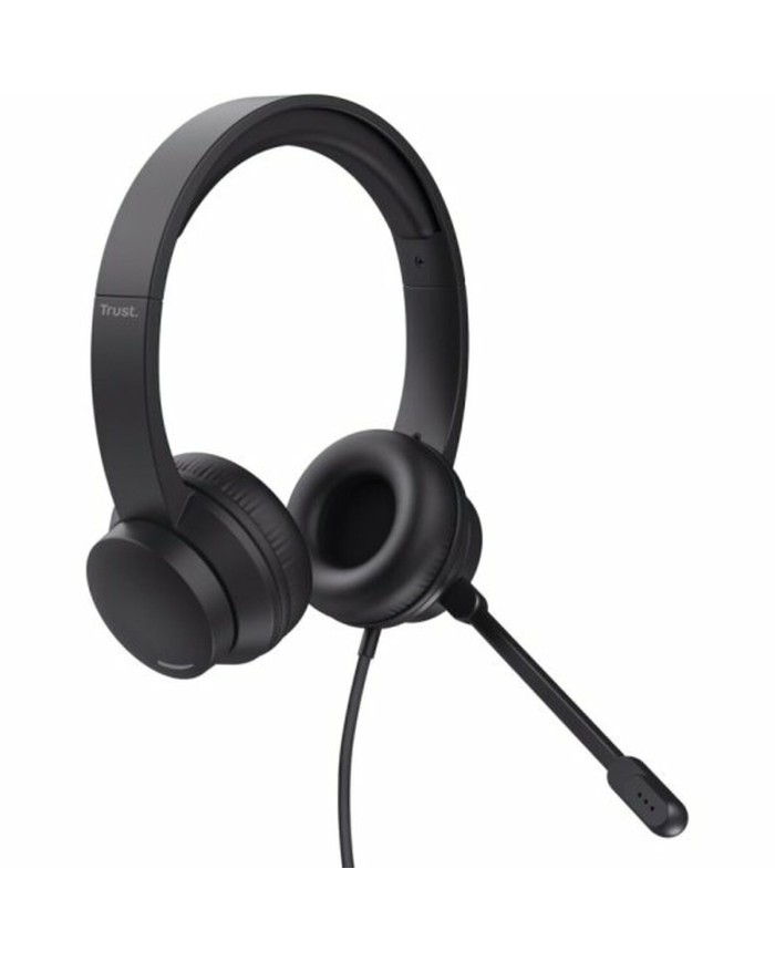 Auricolari con Microfono Trust 25087 Nero