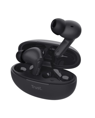 Auricolari in Ear Bluetooth Trust Yavi Nero