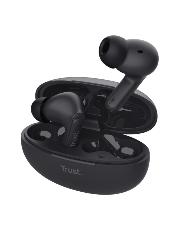 Auricolari in Ear Bluetooth Trust Yavi Nero