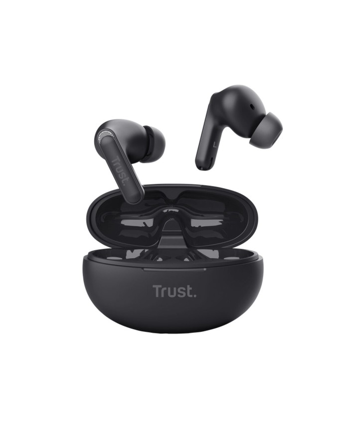 Auricolari in Ear Bluetooth Trust Yavi Nero