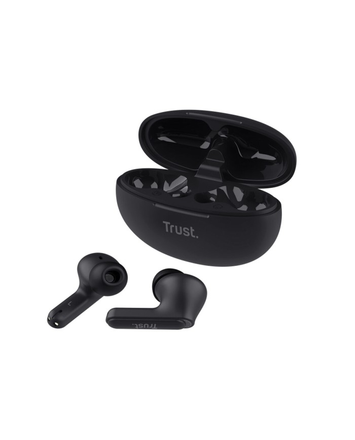 Auricolari in Ear Bluetooth Trust Yavi Nero