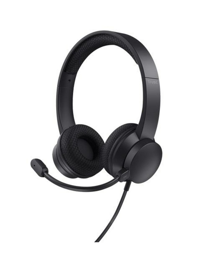 Auricolari con Microfono Trust HS-260 Nero
