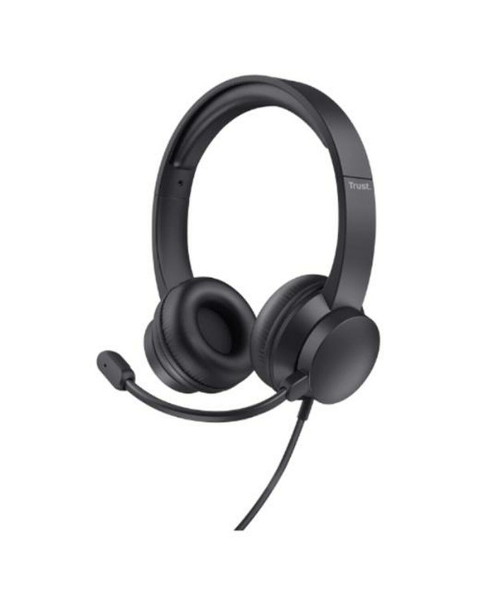 Auricolari con Microfono Trust HS-150 Nero