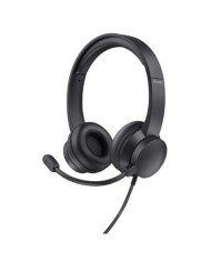 Auricolari con Microfono Trust HS-260 Nero