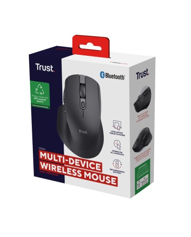 Mouse senza Fili Trust 24820 Nero 3200 DPI