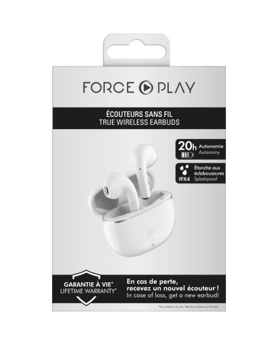 Auricolari in Ear Bluetooth Big Ben Interactive FPYTWSBOUTON Bianco