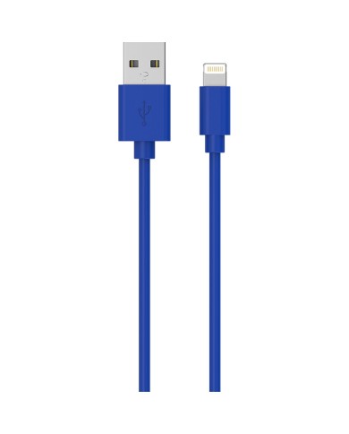 Cavo USB BigBen Connected WCBLMFI1MBL Azzurro 1 m (1 Unità) Cavo USB BigBen Connected WCBLMFI1MBL Azzurro 1 m (1 Unità)