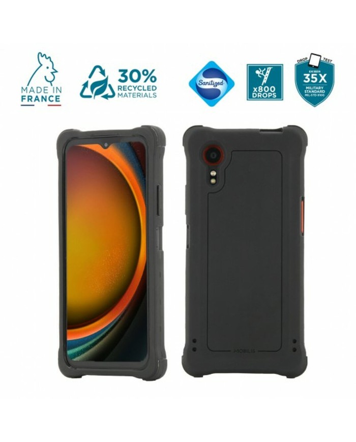 Custodia per Cellulare Mobilis 054016 Nero Grigio