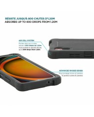 Custodia per Cellulare Mobilis 054016 Nero Grigio