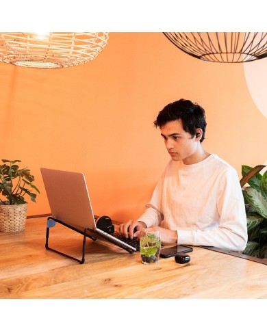 Supporto per Portatile R-Go RGOSC015BL Acciaio