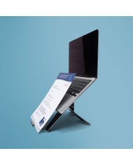 Supporto per Portatile R-Go RGORIDOCBL Alluminio Supporto per Portatile R-Go RGORIDOCBL Alluminio