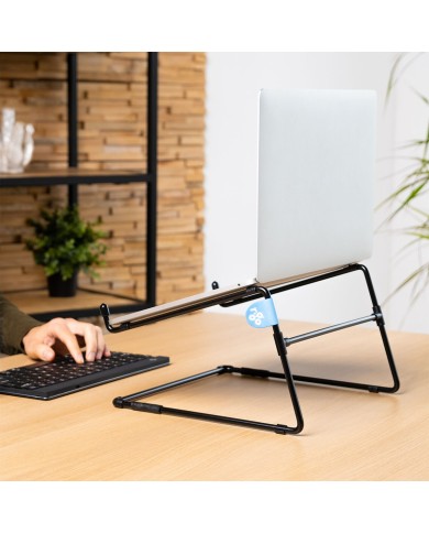 Supporto per Portatile R-Go RGOSC020BL Acciaio